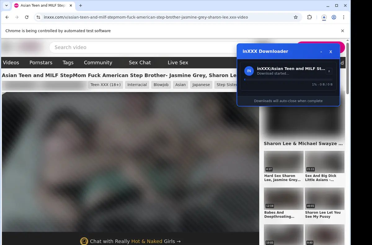 Inxxx Video Downloader screenshot 2