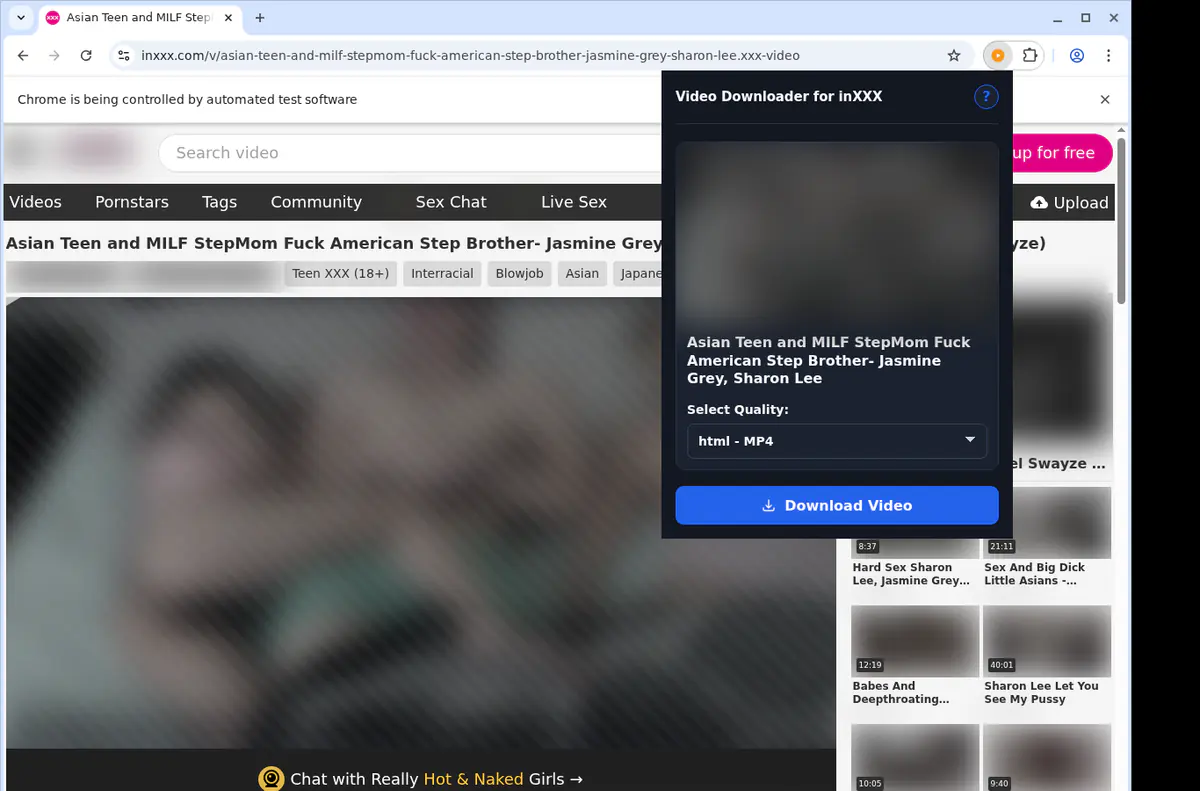 Inxxx Video Downloader screenshot 3