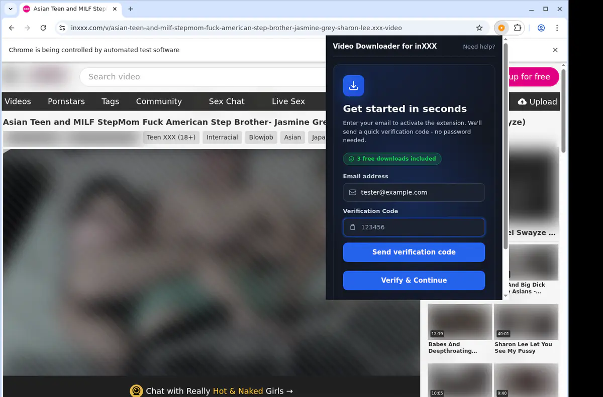 Inxxx Video Downloader screenshot 4